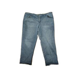 Terra & Sky Women's Plus Size 24W Dark Wash Jeans Casual Classic